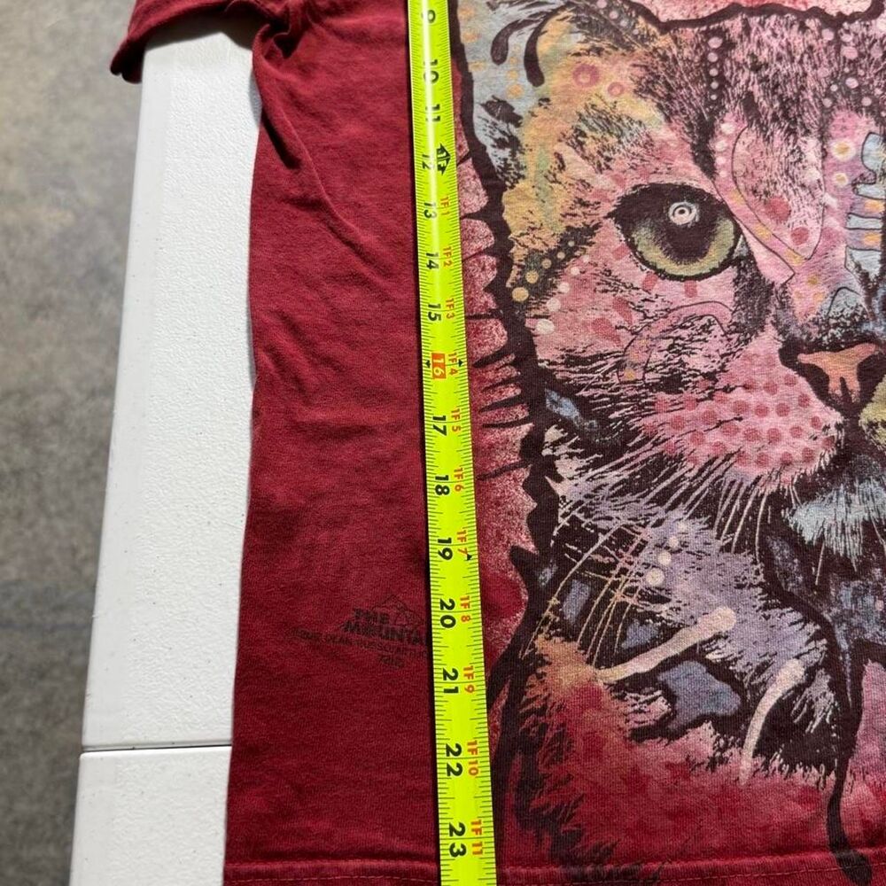 The Mountain Tie-Dye I'd Spend All 9 Lives With You Cat Graphic Tee Size S - Picture 5 of 6